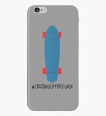 Cruising skateboard iPhone Case