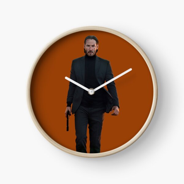 John Wick Clocks Redbubble