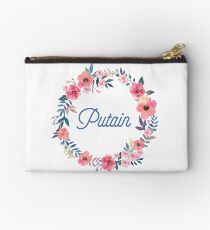 Putain - Beautiful French Swear Words - Blue Studio Pouch