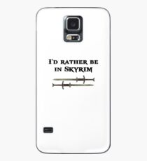 I'd rather be in Skyrim Case/Skin for Samsung Galaxy