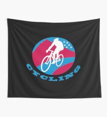 Cyclist Wall Tapestry