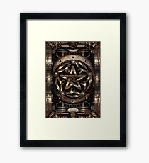 Steampunk Pentacle Framed Print