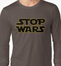 stop wars parody star wars peace Long Sleeve T-Shirt