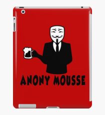 anonymous humor beer iPad Case/Skin