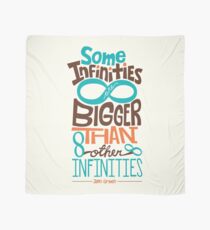 Some Infinities are Bigger Than Other Infinities Scarf