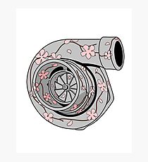 Cherry blossom turbo Photographic Print