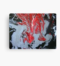 abstract - AZTEC WARRIORS 2 Canvas Print