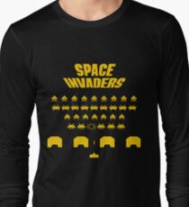 Space Invaders (Ready Player One, Halliday, Anorak) Long Sleeve T-Shirt