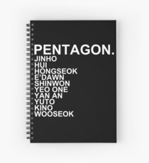 PENTAGON 펜타곤 Spiral Notebook