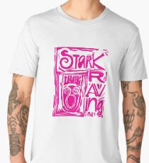 Stark Raving Lino Cut Men's Premium T-Shirt