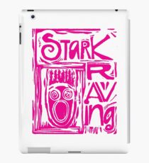 Stark Raving Lino Cut iPad Case/Skin