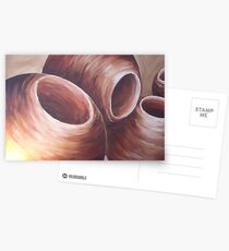 Bronzed globes Postcards
