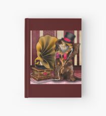 My dog loves music Hardcover Journal