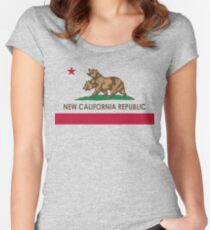 Classic New California Republic Women's Fitted Scoop T-Shirt