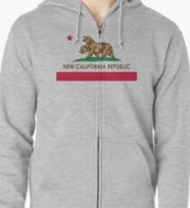 Sudadera con capucha y cremallera Classic New California Republic