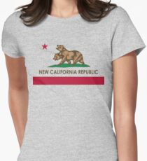 Classic New California Republic Women's Fitted T-Shirt