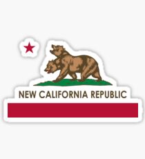 Classic New California Republic Sticker