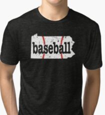 Pennsylvania Shirt Fan Gear Baseball Shirt Tri-blend T-Shirt