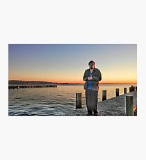 Xane on the Pier Photographic Print
