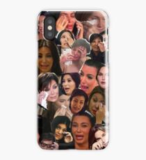 Kardashian's Crying Collage iPhone Case