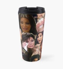 Kardashians schreiende Collage Thermobecher