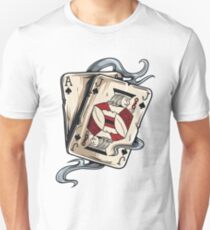 Camiseta ajustada Poker Cards