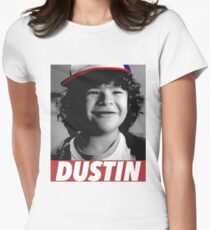 DUSTIN IS MY HERO Women's Fitted T-Shirt