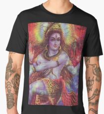 Shiva Blotter Art Design on your Favorite Garment Men's Premium T-Shirt