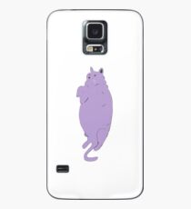 Fat Fat Cat - Purple Case/Skin for Samsung Galaxy