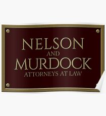 Nelson & Murdock - Attorneys at Law (Daredevil) Poster