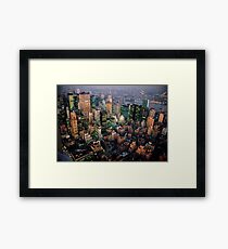 STUNNING! NEW YORK CITY Framed Print