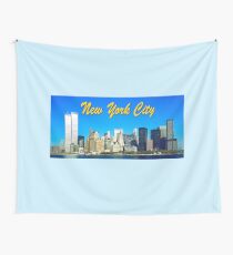 New York City USA Retro 1970's Photo Wall Tapestry