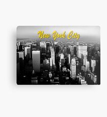 Stunning! 1970's Retro New York City USA Metal Print