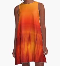 Abstract Photoart A-Line Dress