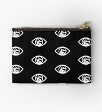 Look Away (white) Studio Pouch
