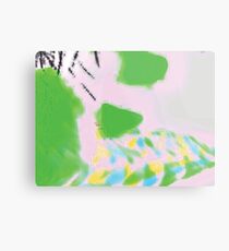 Skull & Tones Metal Print