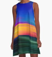 Abstract Photoart A-Line Dress