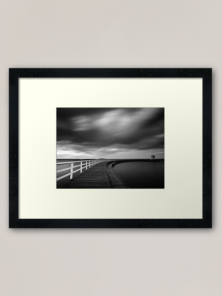 Alternate view of When the colours fades Framed Art Print