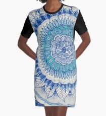 Inner Peace Graphic T-Shirt Dress