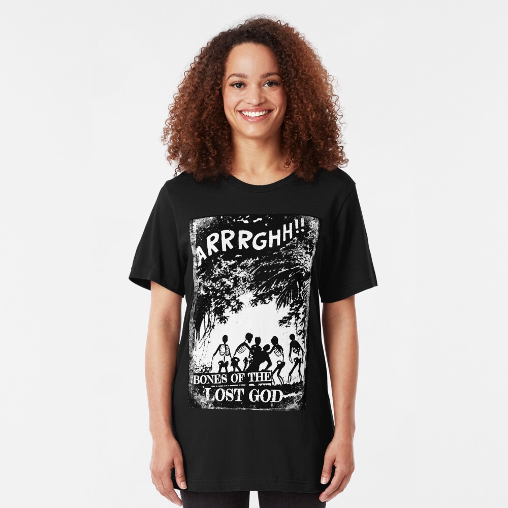 Arrrghh!! a BONES of the LOST GOD t-shirt Slim Fit T-Shirt