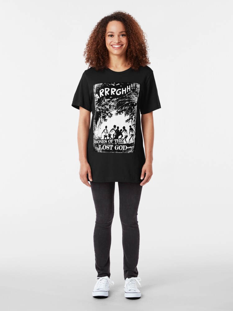 Alternate view of Arrrghh!! a BONES of the LOST GOD t-shirt Slim Fit T-Shirt