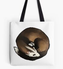 Curled Ferret - Blaze Tote Bag