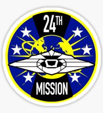 24th Mission - Inspired by Lost in Space Sticker