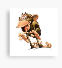Funny Monkey Canvas Print