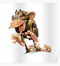 Funny Monkey Poster