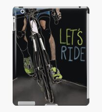 Let's ride iPad Case/Skin