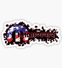 Mopar USA Sticker