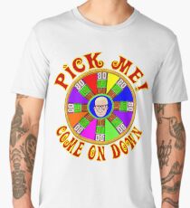 TV Game Show - TPIR (The Price Is...) Big Wheel Spinner Men's Premium T-Shirt