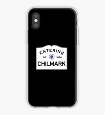 Entering Chilmark Massachusetts - Commonwealth of Massachusetts road sign - Martha's Vineyard iPhone Case
