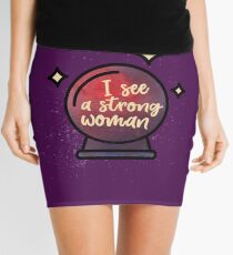 I see a strong woman Mini Skirt